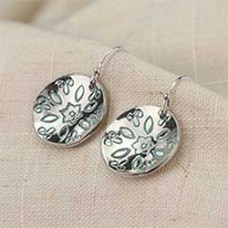 Petal to the Metal Earrings - A Free Pattern From Impress Art