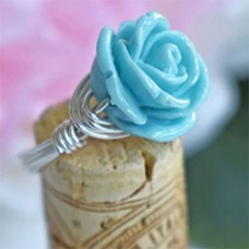 Rose Wire Wrapped Ring, a Free Pattern by Sara Ellis for Beadalon
