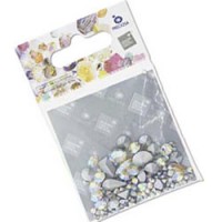 Chantons Mixes Crystal Czech Beads