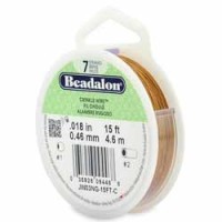 Crinkle Beadalon 7 Strand Beading Wire