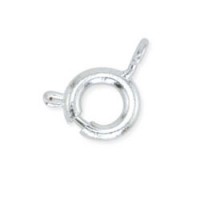 Spring ring - or bolt ring - clasp for jewellery