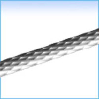 16 Gauge Weave Pattern German Style Wire, 1M, Silver Plated