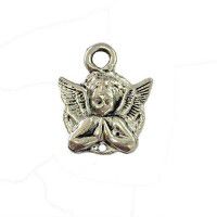 Casting Angel Charm, Antique Silver
