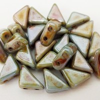 Tango Beads, Chalk Lumi Green, 25 beads