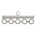 Connector Bars, 5 Row, Platine, Pack of 2