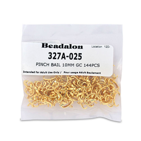 Beadalon Gold-Plated Small Lobster Clasp