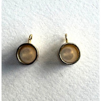 9.5mm Pendant Bail Sliders, Pack of 2. Gold Colour 9.5mm Pendant Bail Sliders, Pack of 2. Gold Colour