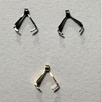 Small Pinch Bails, Pack of 20 Pcs, Gold Colour. Small Pinch Bails, Pack of 20 Pcs, Gold Colour.