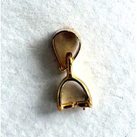 Small Pinch Bails, Gold Colour, Pack of 10. Small Pinch Bails, Gold Colour, Pack of 10.