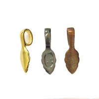 A large single,easy to use- Glue On Bail, 24 x 5mm, Copper Colour. A large single,easy to use- Glue On Bail, 24 x 5mm, Copper Colour.