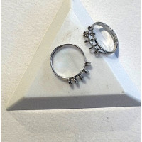 Beadalon Adjustable Bling Ring, 10 Loops, Silver Colour. Beadalon Adjustable Bling Ring, 10 Loops, Silver Colour.