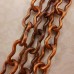 Kabela Antique Copper Peanut Chain, Approx. 1 Metre
