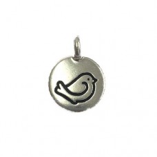 Dove Tag Charm, 12mm