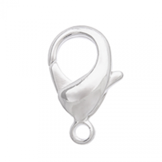 10mm Silver Lobster Clasps, Pack of 10