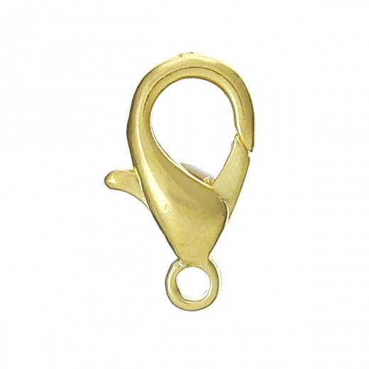 15mm Gold Lobster Clasps, Pack of 5