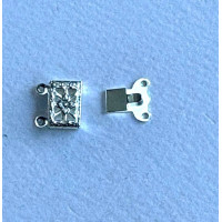 2 Strand Beadalon Filigree Clasps, Silver, 6 Clasps, 303B-004 2 Strand Beadalon Filigree Clasps, Silver, 6 Clasps, 303B-004