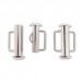 31.5mm Slide Bar Clasp, Silver Plated