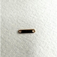 Beadalon 318A-003, 2 Hole Spacer Bar, Gold Plated, 18 Pieces Beadalon 318A-003, 2 Hole Spacer Bar, Gold Plated, 18 Pieces