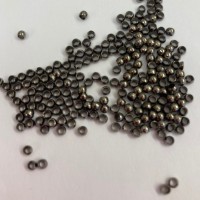 2mm Crimp Beads, Black, Pack of 400
