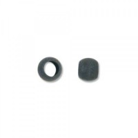 Beadalon Crimp Beads, Size #1 (2.0mm) Gunmetal, 1.5g pack