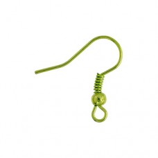 Green Neo Fish Hooks, two pairs