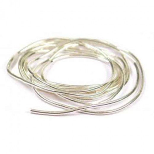 Beadalon French Wire / Gimp, 0.9mm, Silver Colour