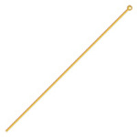 1" Headpins with large ball, Gold colour, Pack of 50 1" Headpins with large ball, Gold colour, Pack of 50