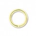 5mm Round 20ga Gold Plated Jump Rings, 144 Pieces