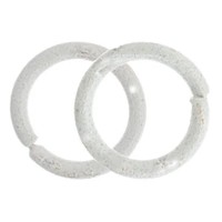 6.5mm Neo Jump Rings, White, Bulk Pack 100g , approx. 800 pcs. 