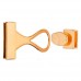 61 x 16.5mm Glue In Gold Hook & Eye Buckle Clasp