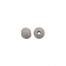 4mm Stardust Beads, Silver Colour, 24 pcs