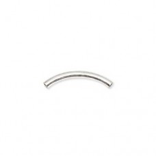 Beadalon 510B-031 Curve Metal Beads, 1.2 x 11.5mm, Pack of 12 Pcs