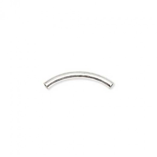 Beadalon 510B-031 Curve Metal Beads, 1.2 x 11.5mm, 144 Pcs
