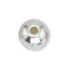 3mm Ball Memory Wire End Caps, Silver, Pack of 10