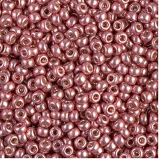 Duracoat Galvanized Dark Coral, Miyuki size 8/0 seed beads, colour code 4209, 22...