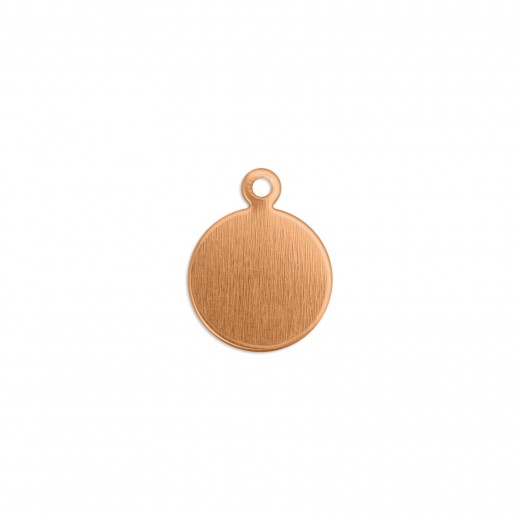 ImpressArt 18ga Copper Circle stamping blank, 10mm, Pack of 3