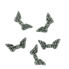 Angel Wing Charms, 20  x 7mm, Pack of 5