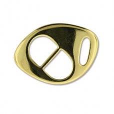 Gold Buckle Clasp for 10 x 2mm leather