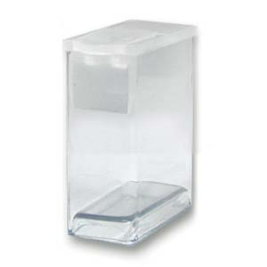 Plastic Flip Top Box, 12 x 25 x 38mm, pack of 10 Plastic Flip Top Box, 12 x 25 x 38mm, pack of 10