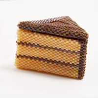 Beaded Vanilla Sponge Cake with Chocolate Icing - component kit