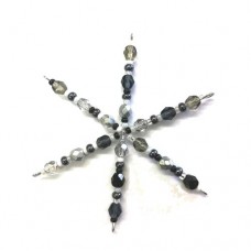 Christmas Snowflake Kit - Silver & Black