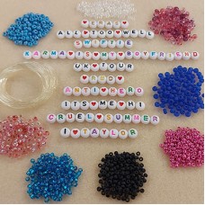 Swiftie ERAS UK Tour Friendship Bracelet Kit 1, Includes All Letters, Beads and ...