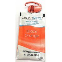 Color Artz - Paint Pouch - Blaze Orange - 14.7ml