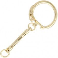 Pack of 2 Gold Key Chains