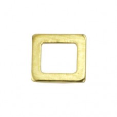 Beadalon - Solid Rectangle Gold - 18pcs - 314A-154