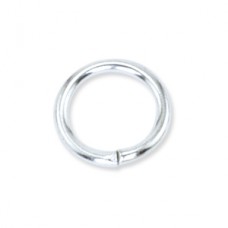 6mm Beadalon Silver Plated Beadalon Jump Rings, Pack of 24