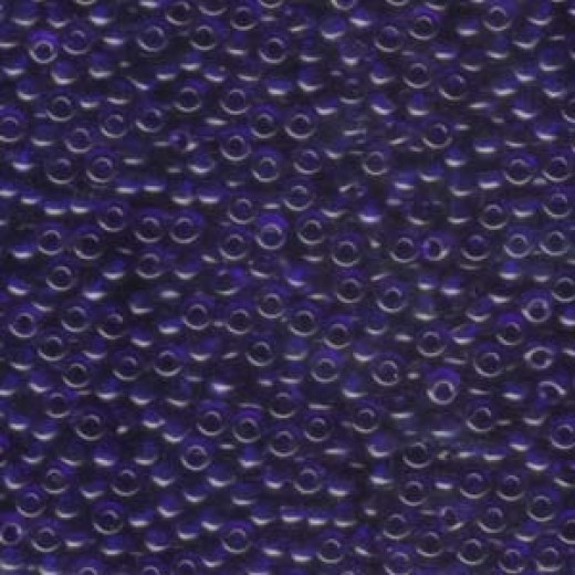 Miyuki Seed Beads - Size 8/0 - Transparent Cobalt Blue - 250grms - 0151 