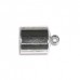 Barrel End Cap 8mm Silver Plated - 2pcs - ECB08SP