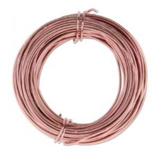 Rose Gold 18ga Aluminium Wire, 39ft (11.7m)