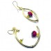 Interchangeable Earring set - 5 pairs